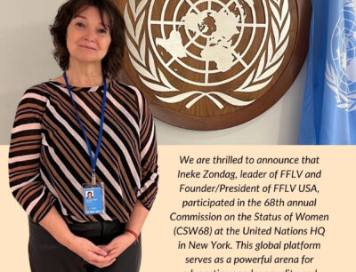“FFLV USA President Ineke Zondag Takes FFLV’s Mission  to the United Nations”